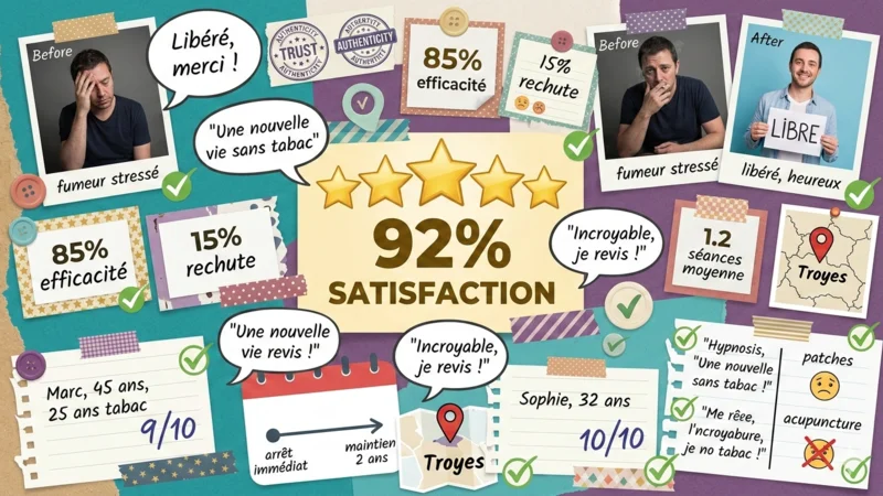 Avis hypnose arrêt tabac témoignages