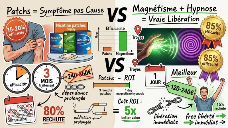 Patchs arrêt tabac meilleurs comparatif