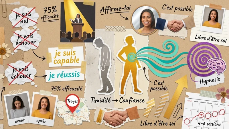 Confiance en soi magnétisme hypnose Troyes