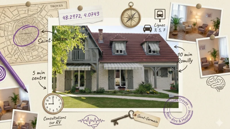 Cabinet hypnose arrêt tabac Saint-Germain Troyes