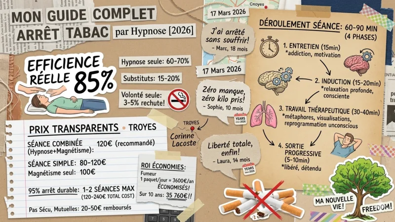 Hypnose pour arrêt du tabac guide complet