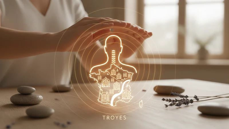 Cartographie des zones de douleurs chroniques traitées par magnétisme